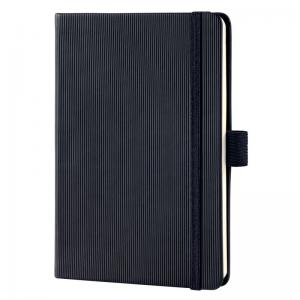 Photos - Notebook Sigel  Conceptum - squared - approx. A6 - black - hardcover  