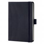 SIGEL Notebook Conceptum - lined - approx. A6 - black - hardcover - 194 S. - PEFC-certified CO132