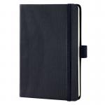 SIGEL Notebook Conceptum - lined - approx. A6 - black - hardcover - 194 S. - PEFC-certified CO132