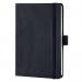 SIGEL Notebook Conceptum - lined - approx. A6 - black - hardcover - 194 S. - PEFC-certified CO132
