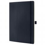 SIGEL Notebook Conceptum - squared - approx. A4 - black - Softcover - 194 S. - PEFC-certified CO310