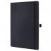 SIGEL CO311 Notebook Conceptum - approx. A4 - lined - black - softcover - 194 p. - PEFC-certified CO311