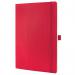 SIGEL Notebook Conceptum - squared - approx. A4 - red - Softcover - 194 S. - PEFC-certified CO314