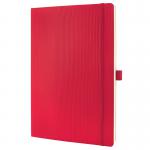 SIGEL Notebook Conceptum - lined - approx. A4 - red - softcover - 194 S. - PEFC-certified CO315