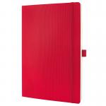 SIGEL CO315 Notebook Conceptum - approx. A4 - lined - red - softcover - 194 p. - PEFC-certified CO315