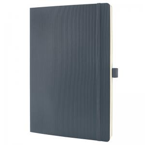 SIGEL Notebook Conceptum - squared - approx. A4 - grey - Softcover -