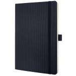 SIGEL Notebook Conceptum - squared - approx. A5 - black - softcover - 194 S. - PEFC-certified CO320