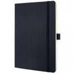 SIGEL Notebook Conceptum - squared - approx. A5 - black - Softcover - 194 S. - PEFC-certified CO320