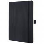 SIGEL CO321 Notebook Conceptum - approx. A5 - lined - black - softcover - 194 p. - PEFC-certified CO321