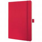 SIGEL Notebook Conceptum - lined - approx. A5 - red - Softcover - 194 S. - PEFC-certified CO325