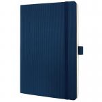 SIGEL Notebook Conceptum - lined - approx. A5 - blue - softcover - 194 S. - PEFC-certified CO327