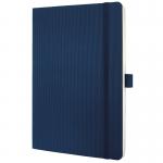 SIGEL CO327 Notebook Conceptum - approx. A5 - lined - dark blue - softcover - 194 p. - PEFC-certified CO327