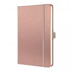 SIGEL Notebook Conceptum - lined - approx. A5 - pink - hardcover - 194 S. - PEFC-certified CO401