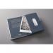 SIGEL CO403 Notebook Conceptum - approx. A5 - lined - blue - hardcover - 194 p. - PEFC-certified CO403
