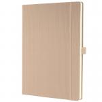 SIGEL Notebook Conceptum - lined - approx. A4 - beige - hardcover - 194 S. - PEFC-certified CO641