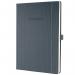 SIGEL Notebook Conceptum - squared - approx. A4 - grey - hardcover - 194 S. - PEFC-certified CO648