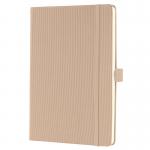 SIGEL Notebook Conceptum - lined - approx. A5 - beige - hardcover - 194 S. - PEFC-certified CO651