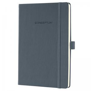 SIGEL Notebook Conceptum - lined - approx. A5 - grey - hardcover - 194