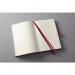 SIGEL CO661 Notebook Conceptum - approx. A4 - lined - blackred - hardcover - 194 p. - PEFC-certified CO661