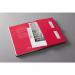 SIGEL CO661 Notebook Conceptum - approx. A4 - lined - blackred - hardcover - 194 p. - PEFC-certified CO661