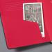 SIGEL CO661 Notebook Conceptum - approx. A4 - lined - blackred - hardcover - 194 p. - PEFC-certified CO661