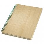 SIGEL Spiral notepad Conceptum - Nature Edition - bamboo - dot grid (dotted) - approx. A5 - beige - hardcover - 160 S. - FSC-certified CO672