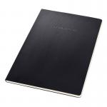 SIGEL Notepad Conceptum - lined - A4 - black - hardcover - 120 S. - PEFC-certified CO801