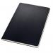 SIGEL Notepad Conceptum - lined - A5 - black - hardcover - 120 S. - PEFC-certified CO803