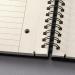 SIGEL CO821 Spiral notepad Conceptum - approx. A4 - lined - black - hardcover - 160 p. - PEFC-certified - no CO821