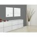 SIGEL GL111 Magnetic glass board Artverum - polished - super-white - 48 x 48 x 1,50 cm - polished corners - safety glass (ESG), steel - GS-approved GL111