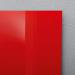 SIGEL Magnetic glass board Artverum - TUEV-approved - 48 x 48 cm - red - safety glass GL114