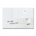 SIGEL GL121 Magnetic glass board Artverum - polished - super-white - 60 x 40 x 1,50 cm - polished corners - safety glass (ESG), steel - GS-approved GL121