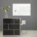 SIGEL GL141 Glass whiteboard Artverum - polished - super-white - 100 x 65 x 1,50 cm - polished corners - safety glass (ESG), steel - GS-approved GL141