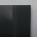 SIGEL GL200 Glass whiteboard Artverum - polished - black - 100 x 100 x 1,80 cm - polished corners - safety glass (ESG), steel - GS-approved GL200