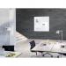 SIGEL Glass whiteboard Artverum - SGS-approved - 100 x 100 cm - super-white - safety glass GL201