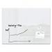 SIGEL Glass whiteboard Artverum - SGS-approved - 120 x 90 cm - super-white - safety glass GL211