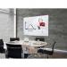 SIGEL GL211 Glass whiteboard Artverum - polished - super-white - 120 x 90 x 1,80 cm - polished corners - safety glass (ESG), steel - GS-approved GL211