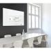 SIGEL Glass whiteboard Artverum - TUEV-approved - 120 x 90 cm - white - safety glass GL211