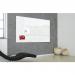SIGEL Glass whiteboard Artverum - TUEV-approved - 150 x 100 cm - white - safety glass GL220