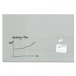 SIGEL Glass whiteboard Artverum - SGS-approved - 150 x 100 cm - grey - safety glass GL221