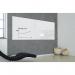 SIGEL Glass whiteboard Artverum - SGS-approved - 200 x 100 cm - super-white - safety glass GL225