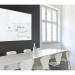 SIGEL Glass whiteboard Artverum - TUEV-approved - 180 x 120 cm - white - safety glass GL230