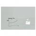 SIGEL Glass whiteboard Artverum - SGS-approved - 180 x 120 cm - grey - safety glass GL231