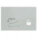 SIGEL Glass whiteboard Artverum - TUEV-approved - 180 x 120 cm - grey - safety glass GL231