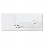 SIGEL Glass whiteboard Artverum - TUEV-approved - 130 x 55 cm - white - safety glass GL241
