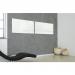 SIGEL Glass whiteboard Artverum - TUEV-approved - 130 x 55 cm - white - safety glass GL241