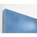 SIGEL Magnetic Glass Board Artverum - design Blue Structure - 48 x 48 cm - light blue - safety glass - TUEV-approved GL294