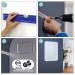 SIGEL Magnetic glass board Artverum rounded corners - 180 x 120 cm - white - safety glass GL306