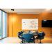 SIGEL Magnetic glass board Artverum rounded corners - 180 x 120 cm - white - safety glass GL306