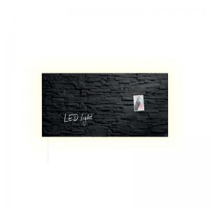 SIGEL Magnetic glass board Artverum - TUEV-approved - 91 x 46 cm -